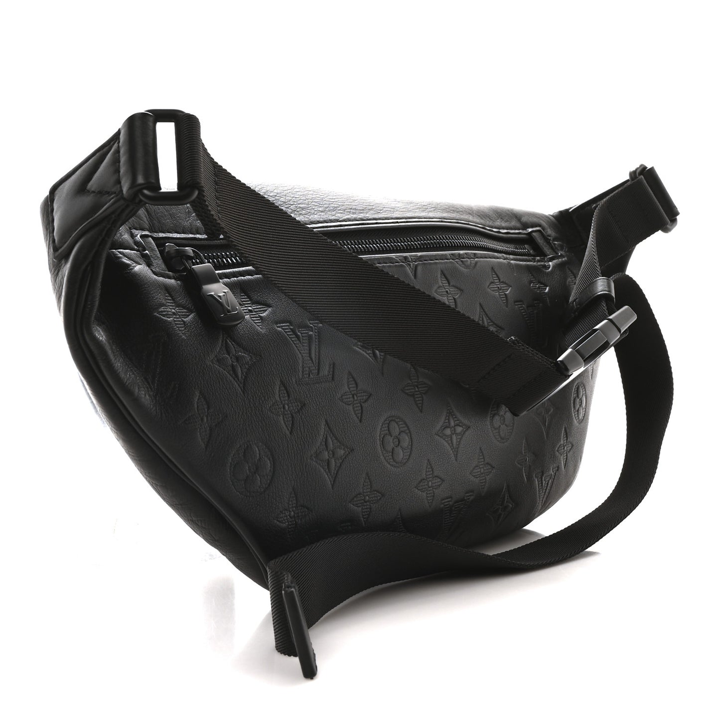 Calfskin Monogram Shadow Discovery Bumbag Black
