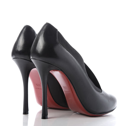 Christian Louboutin Shiny Nappa Toot Couverte 100 Pumps 35.5 Black 4 of 8