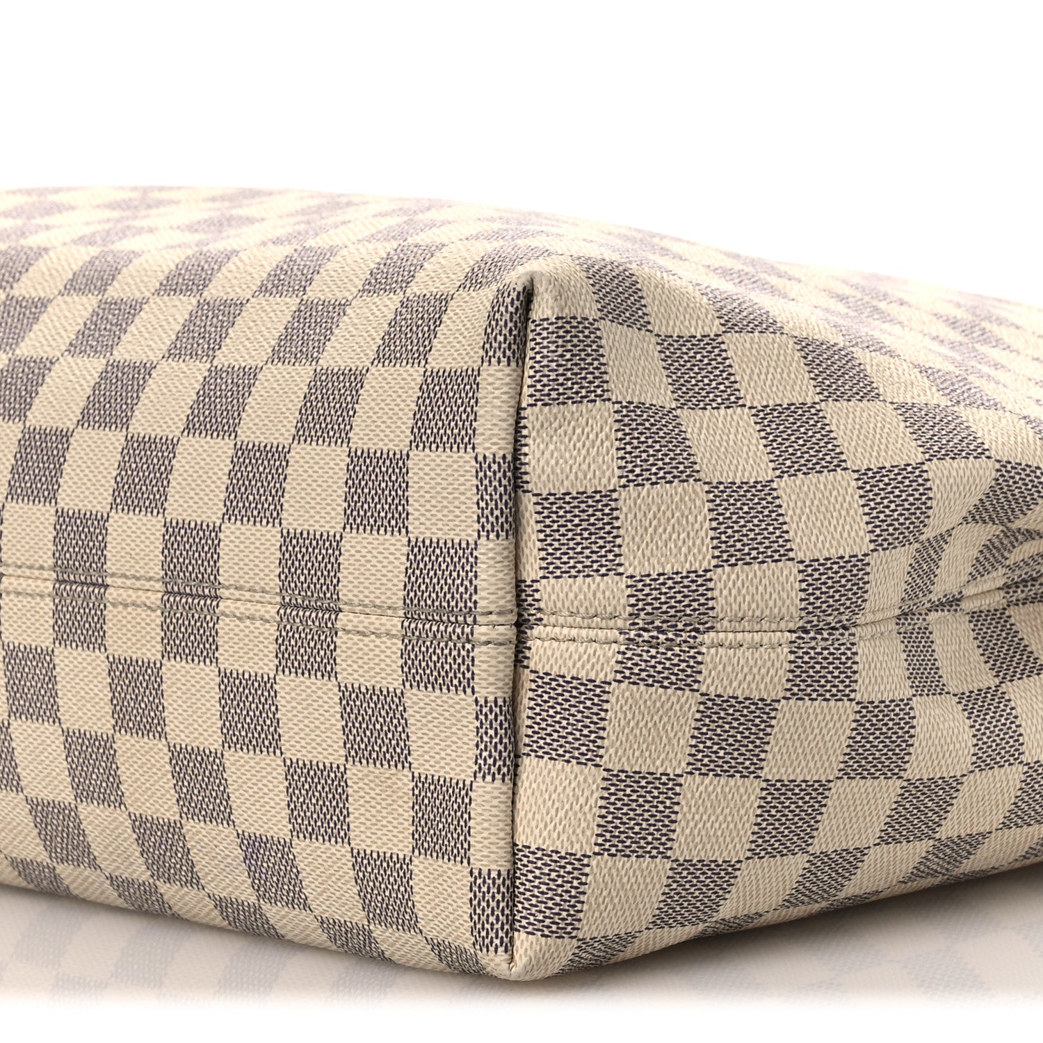 Louis Vuitton Damier Azur Graceful MM Rose Ballerine 10 of 16