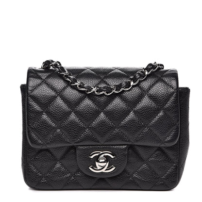 Chanel Caviar Quilted Mini Square Flap Black 1 of 11