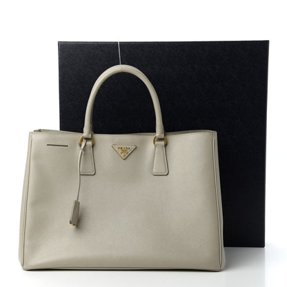 Prada Saffiano Lux Large Tote Pomice 11 of 11