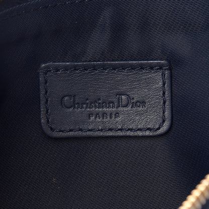 Christian Dior Monogram Mini Saddle Pochette Navy 8 of 9