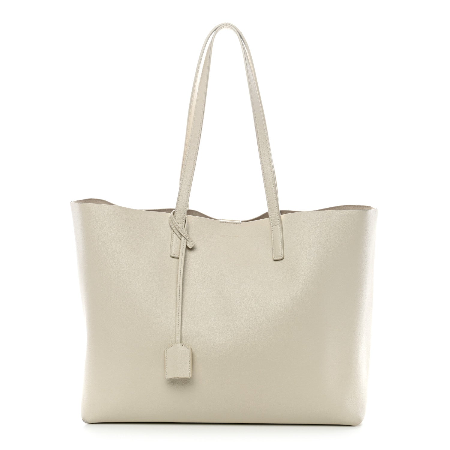 Saint Laurent Calfskin Large Shopping Tote Porcellana 1 of 19
