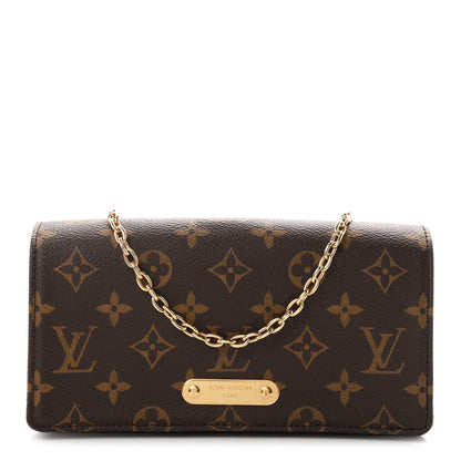 Louis Vuitton Monogram Lily Wallet On Chain 1 of 8