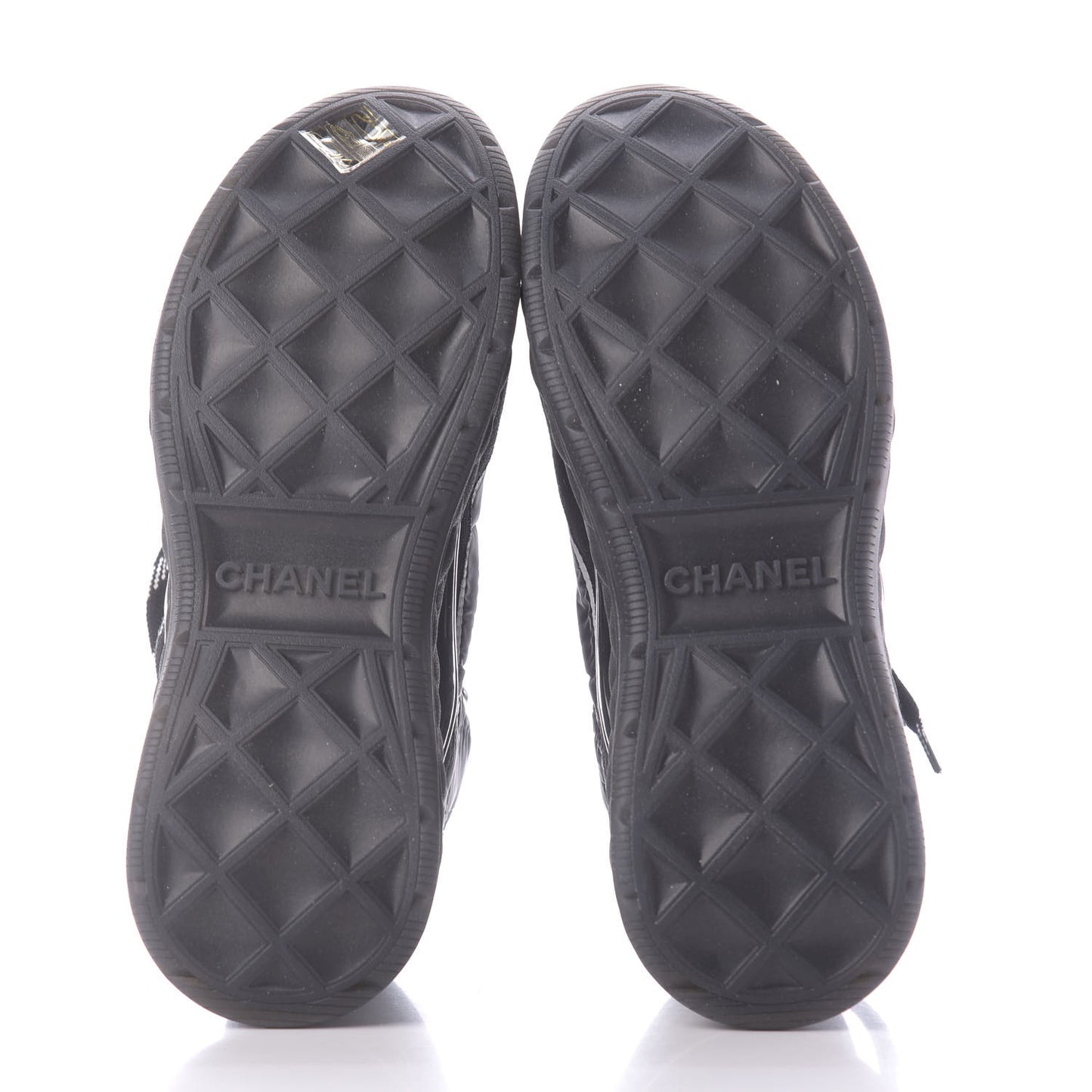 Fabric Suede Womens CC Sneakers 37.5 Black