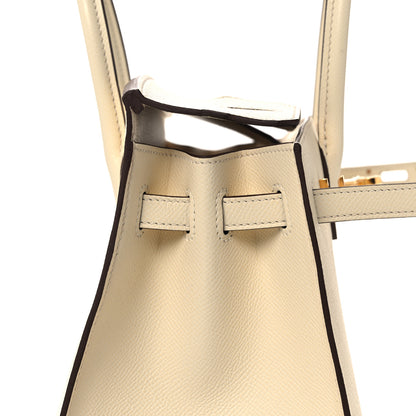 Hermes Epsom Birkin Sellier 25 Nata 14 of 33