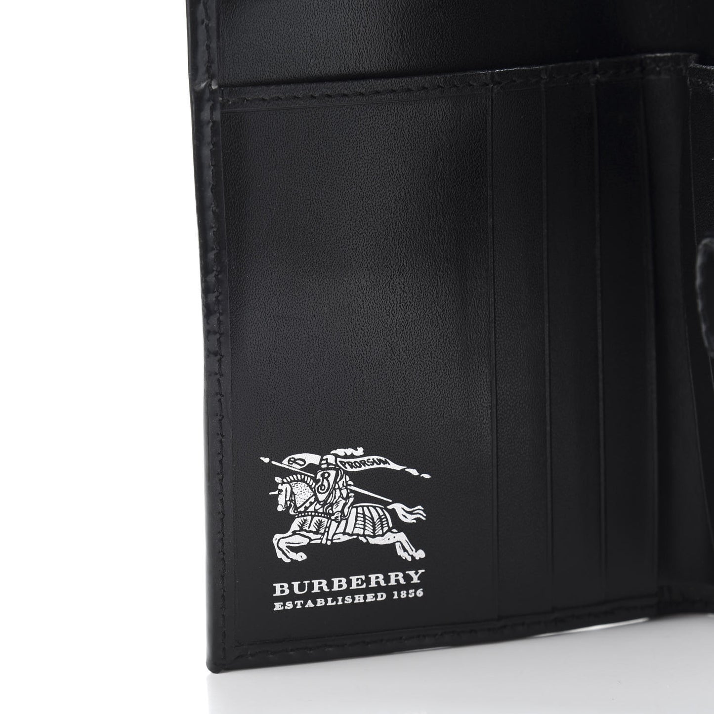 Nova Check Penrose Compact Wallet Black
