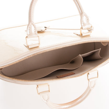 Louis Vuitton Vernis Alma PM Blanc Corail 5 of 7