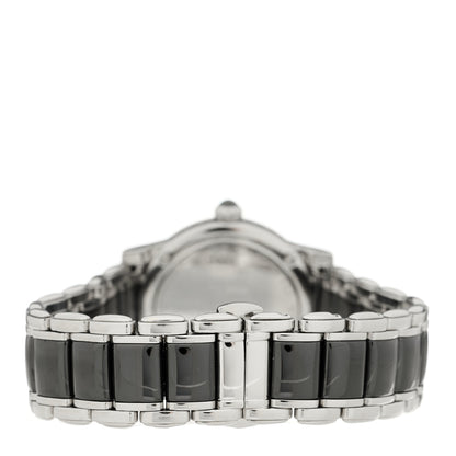 David Yurman Stainless Steel Ceramic Diamond Bezel 30mm Classic Quartz Watch Black 3 of 5