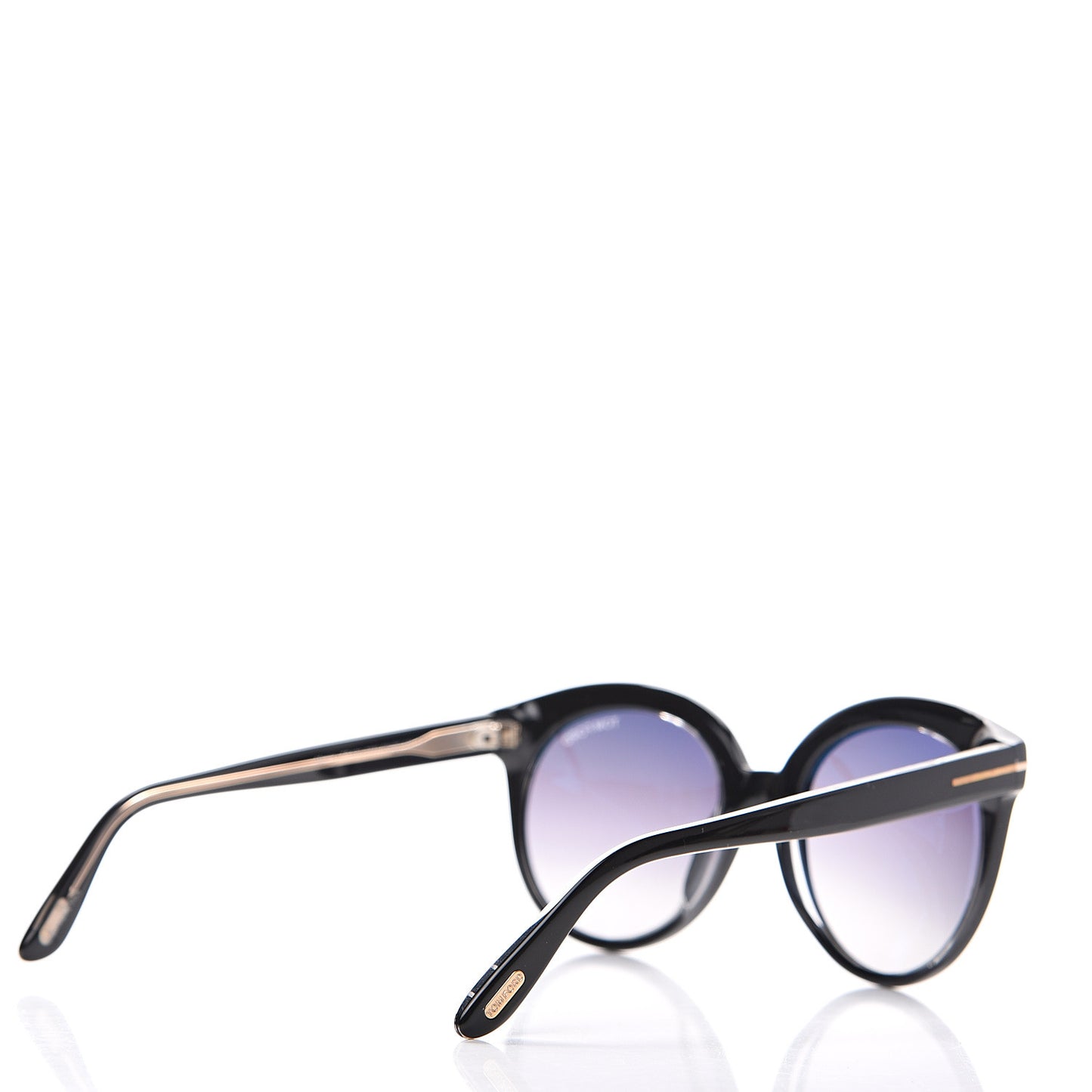 Monica Round Sunglasses TF429 Black
