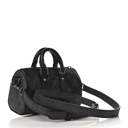 Louis Vuitton Reverse Monogram Eclipse Keepall XS Black 3 of 6