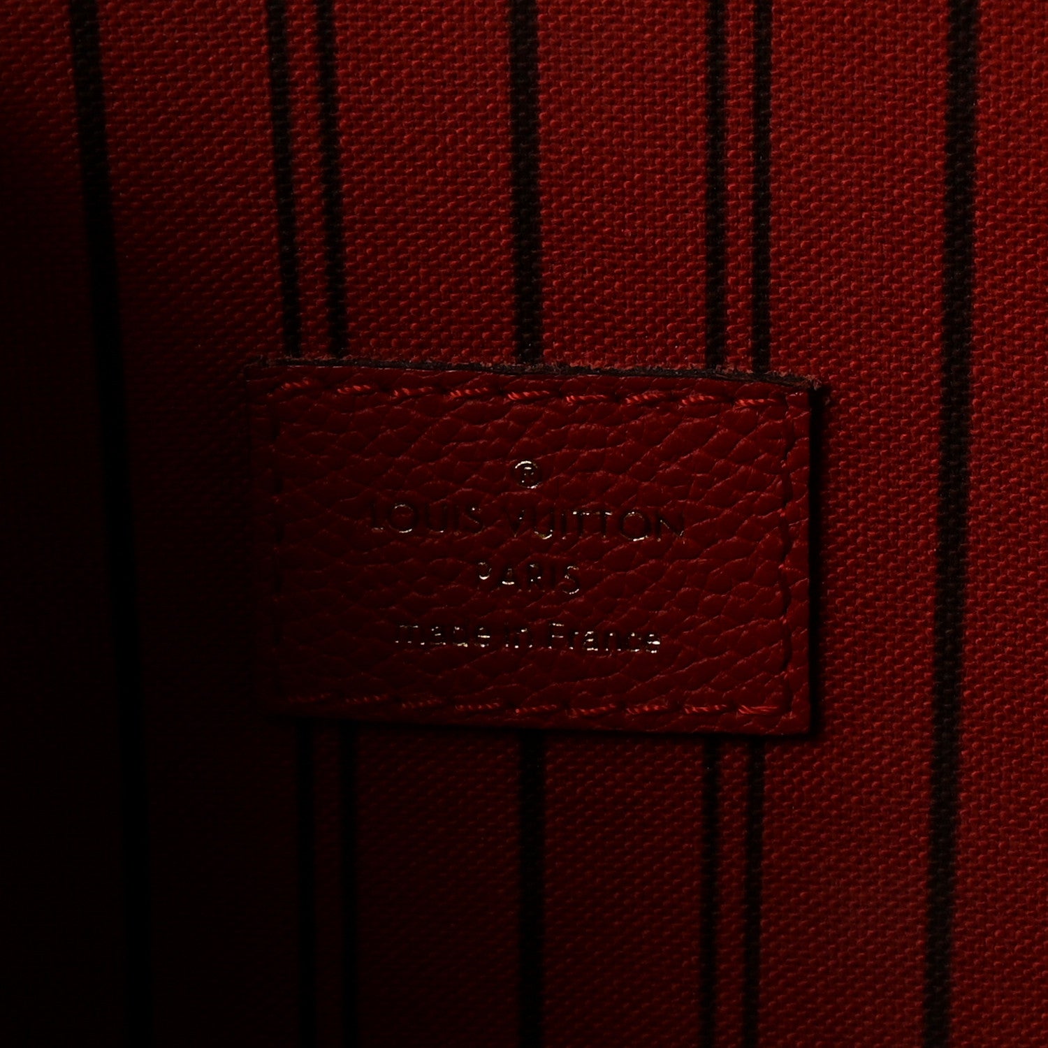 Louis Vuitton Empreinte Pochette Metis Cherry 6 of 9