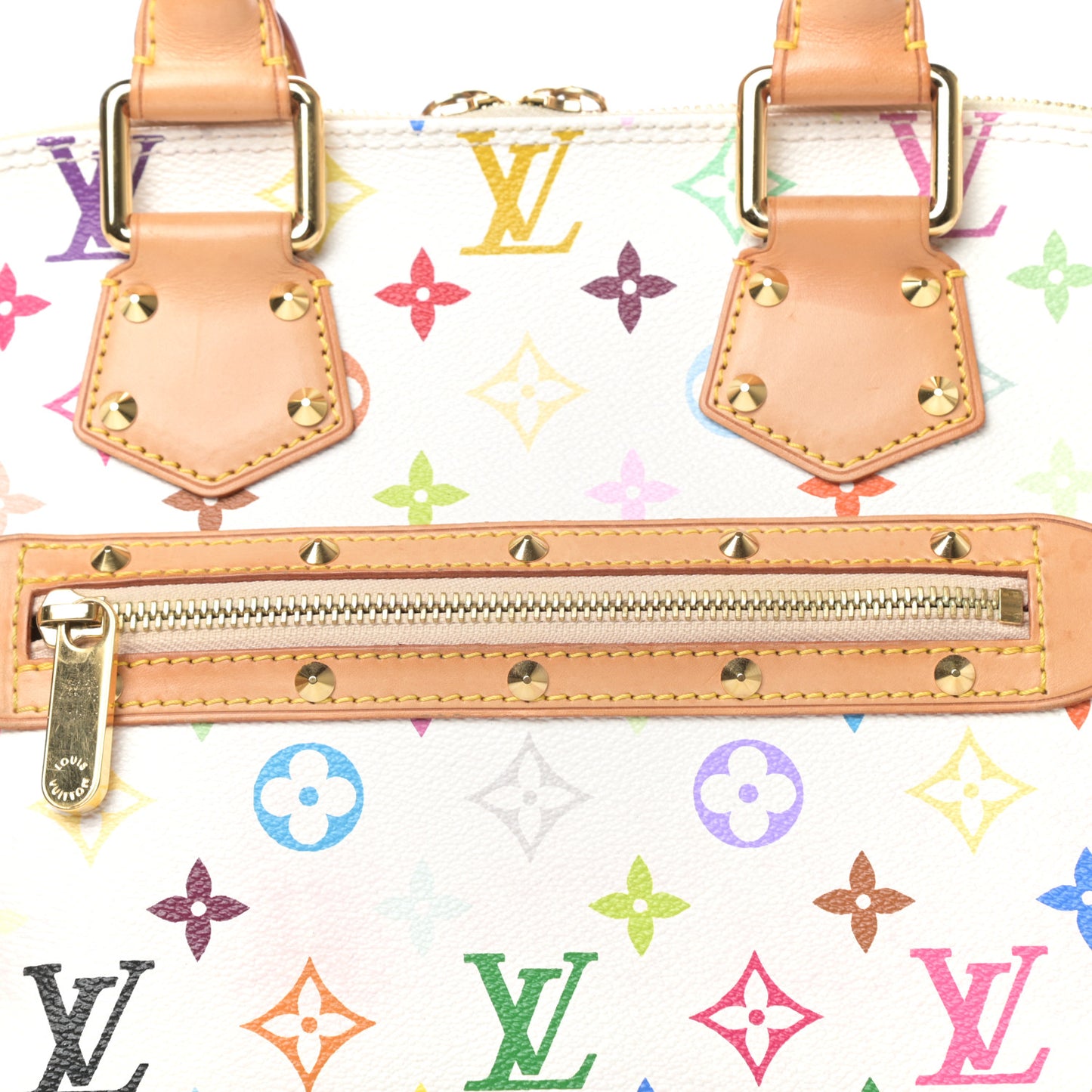 Monogram Multicolor Alma White