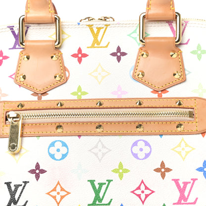 Louis Vuitton Monogram Multicolor Alma White 9 of 9