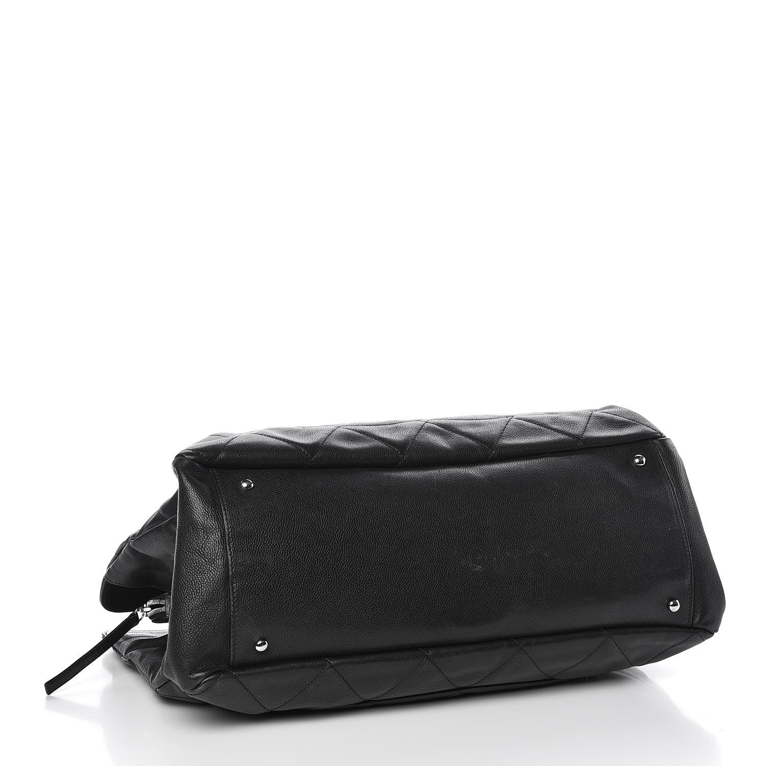 Chanel Caviar CC Shopper Tote Black 4 of 7