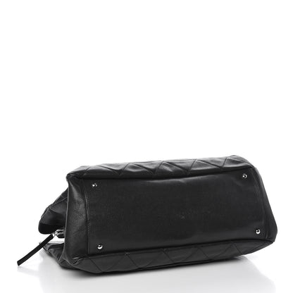 Chanel Caviar CC Shopper Tote Black 4 of 7