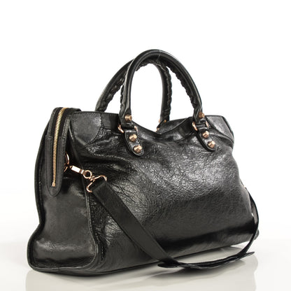 Balenciaga Agneau Giant 12 Rose Gold Hardware City Black 7 of 13