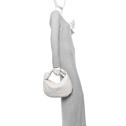 Bottega Veneta Nappa Intrecciato Teen Jodie Hobo White 2 of 10