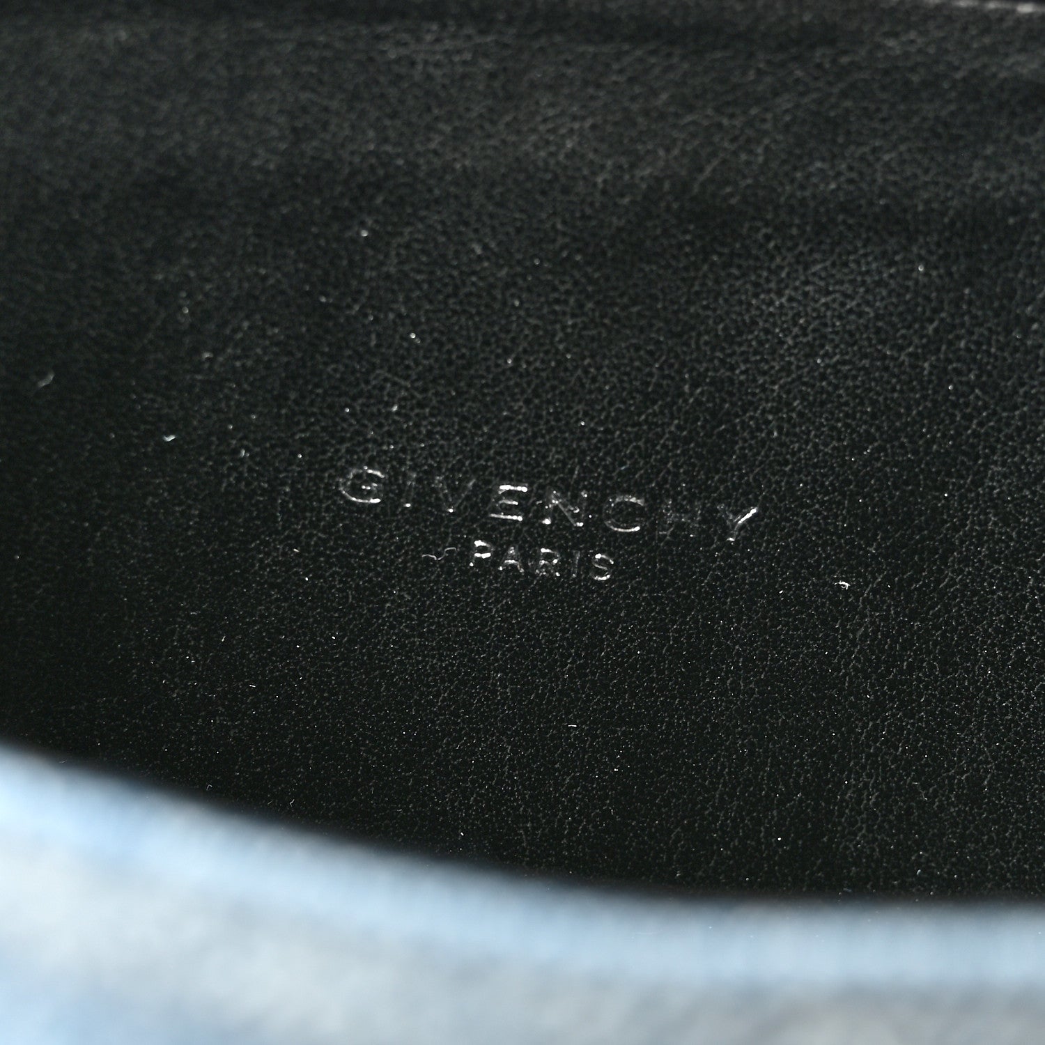 Givenchy Washed Denim Shark Lock Pant Boots 37 Blue 9 of 9