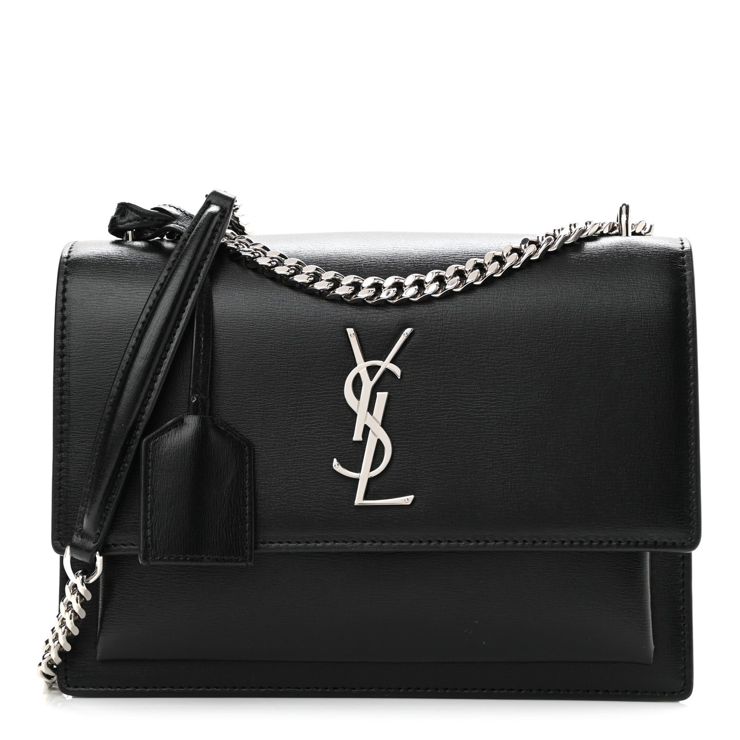Calfskin Medium Monogram Sunset Black