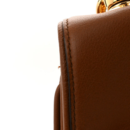 Gucci Roxy Calfskin Web Medium Blondie Shoulder Flap Bag Cuir 12 of 15