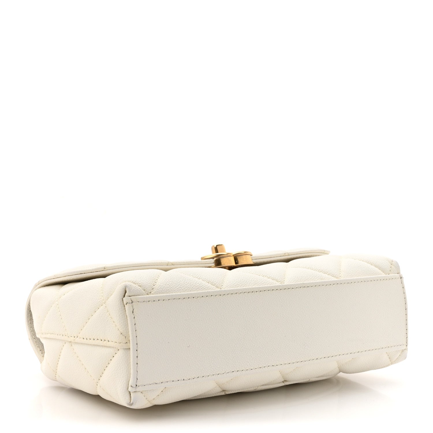 Chanel Caviar Quilted Small Flap White 4 of 17