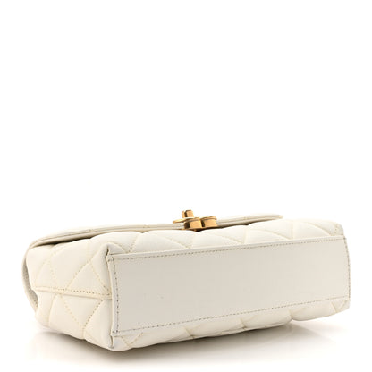 Chanel Caviar Quilted Small Flap White 4 of 17