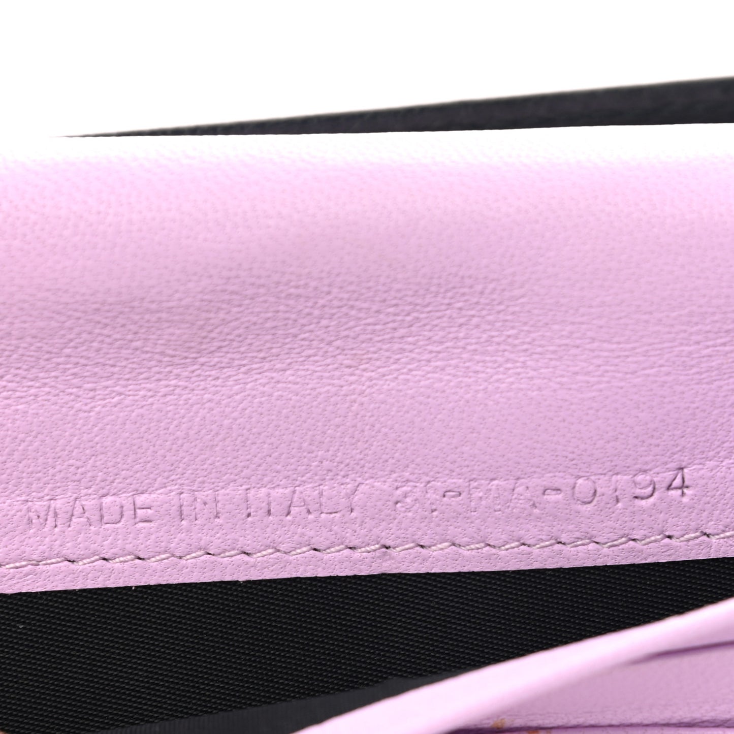 Lambskin Cannage Rendezvous Wallet Pink