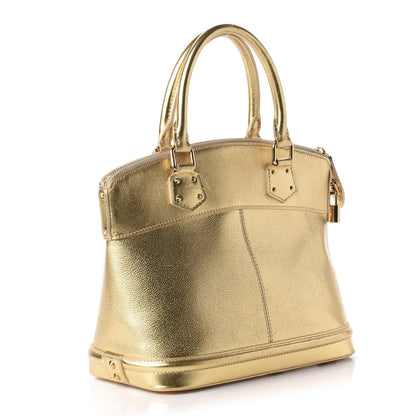 Louis Vuitton Suhali Lockit PM Gold 3 of 13