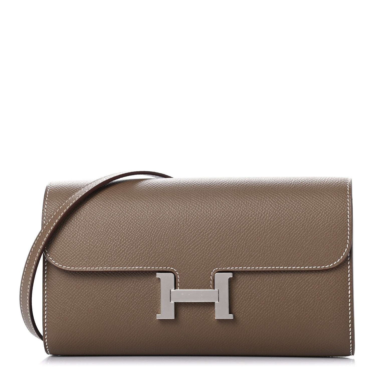 Hermes Epsom Constance Long To Go Wallet Etoupe 1 of 7