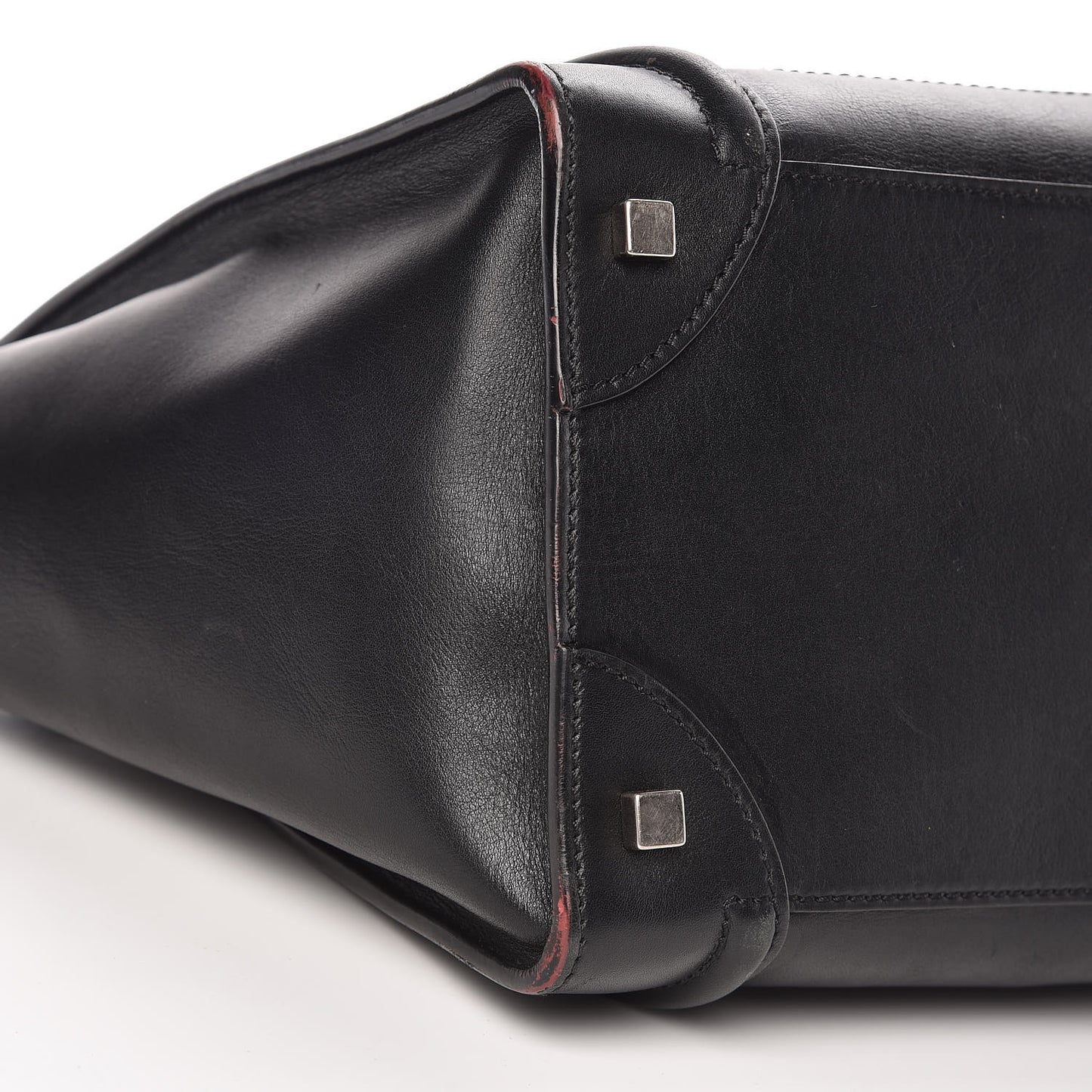 Smooth Calfskin Mini Luggage Black