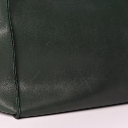 Celine Smooth Calfskin Medium Big Bag Dark Green 10 of 11
