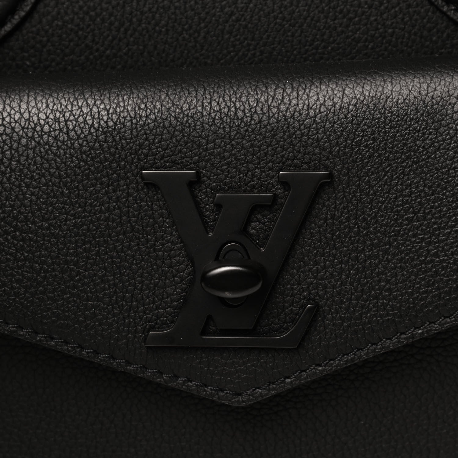 Louis Vuitton Soft Calfskin Lockme Tote PM Black 11 of 13