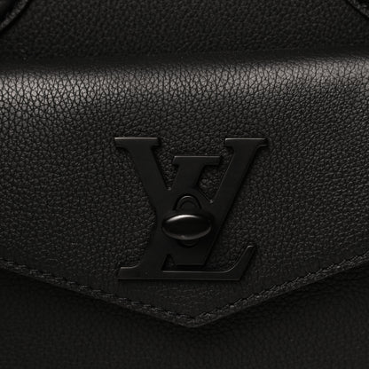 Louis Vuitton Soft Calfskin Lockme Tote PM Black 11 of 13