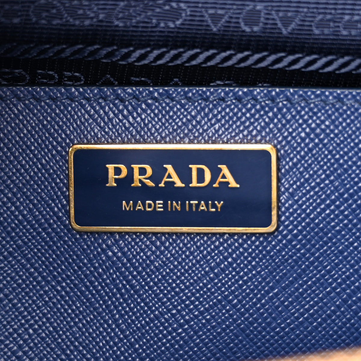 Prada Saffiano Lux Medium Galleria Double Zip Tote Bluette 6 of 11