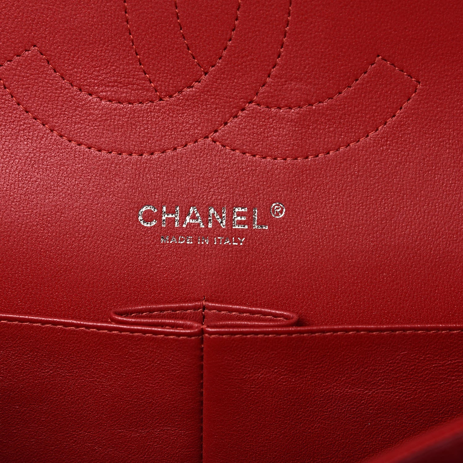 Chanel Caviar Quilted Jumbo Double Flap Red 6 of 12