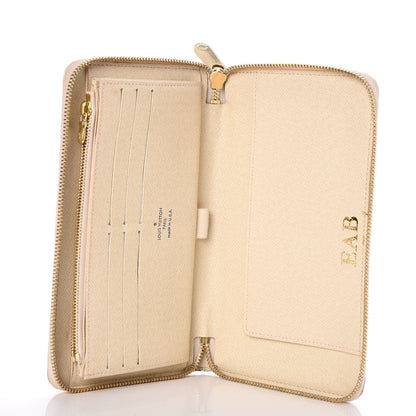 Louis Vuitton Damier Azur Zippy Organizer Wallet 5 of 14