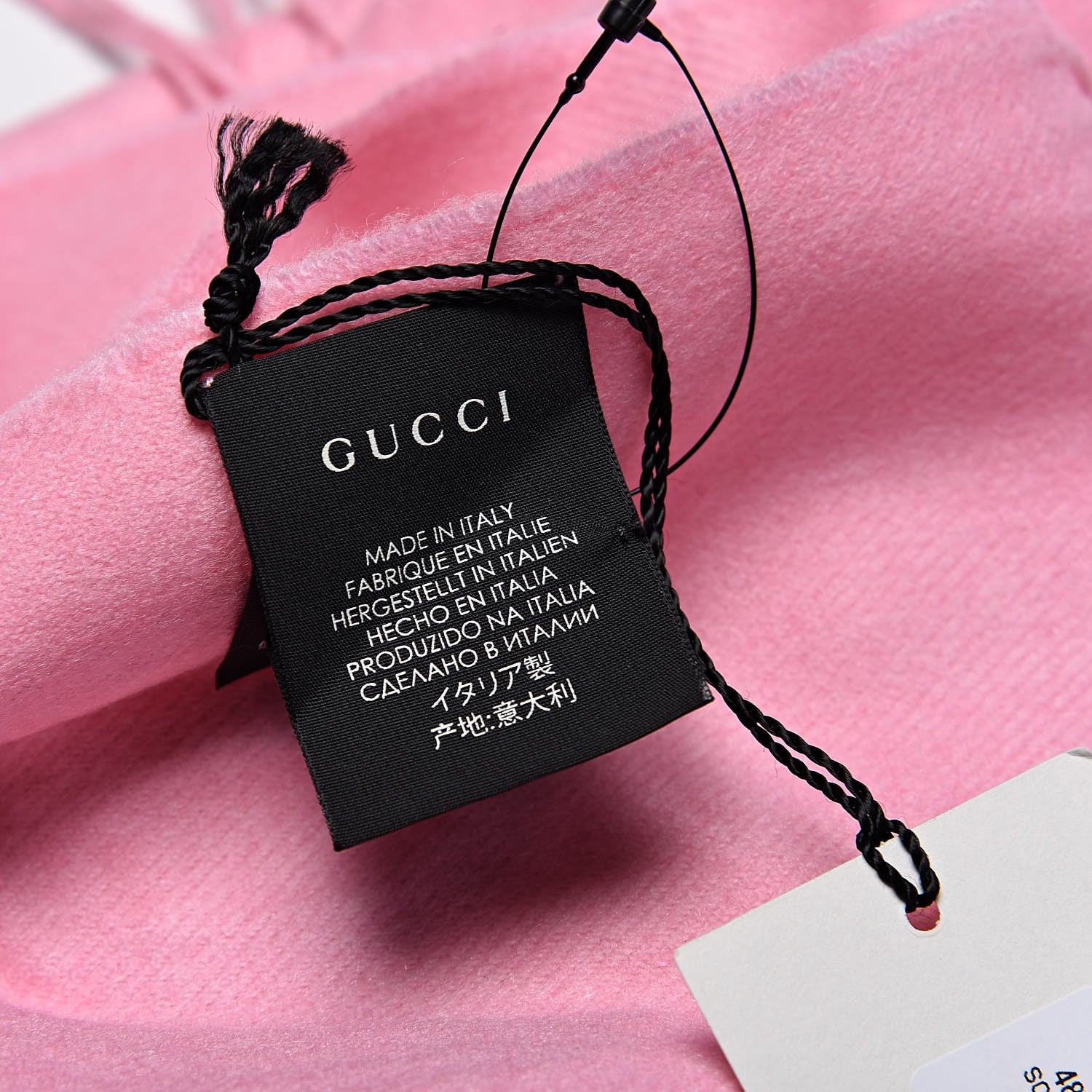 Gucci Silk Cashmere Sequins Lovesh Scarf Roseate 5 of 5