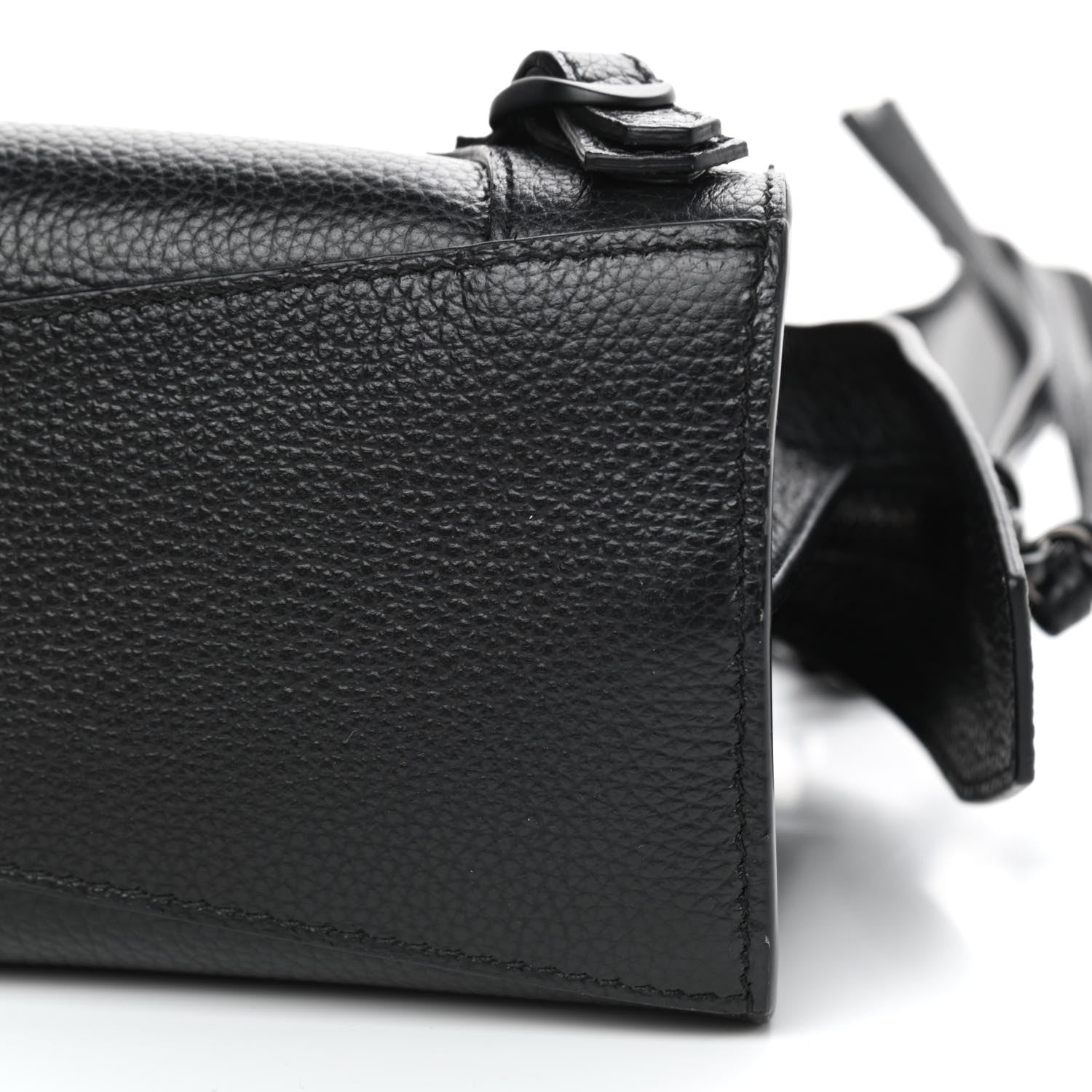 Balenciaga Grained Calfskin Neo Classic Black Hardware Mini City Black 12 of 20
