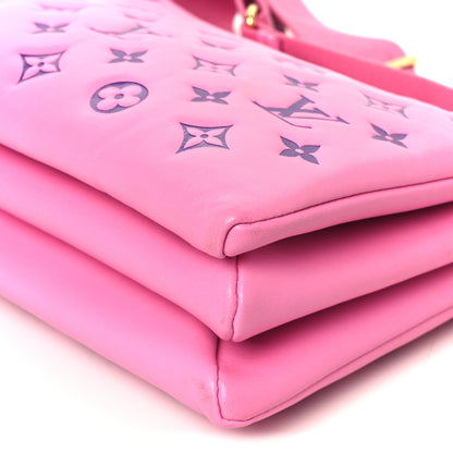 Louis Vuitton Lambskin Embossed Monogram Vuittamins Coussin PM Rose Violet 11 of 11