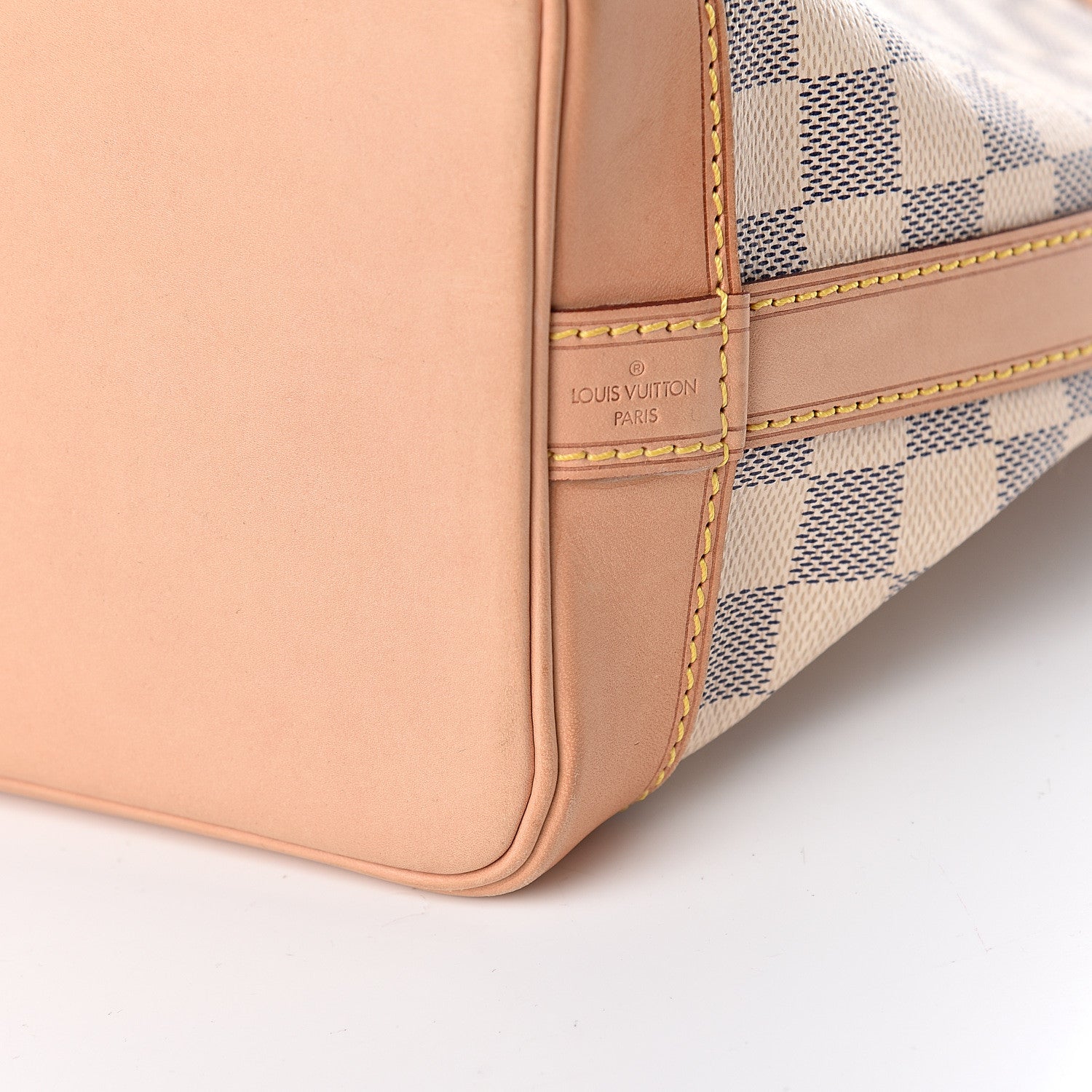 Louis Vuitton Damier Azur Noe BB 9 of 14