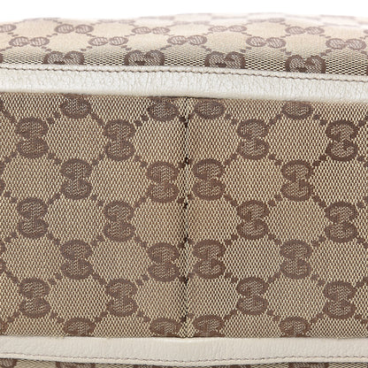 Gucci Monogram Medium Abbey Tote White 9 of 14