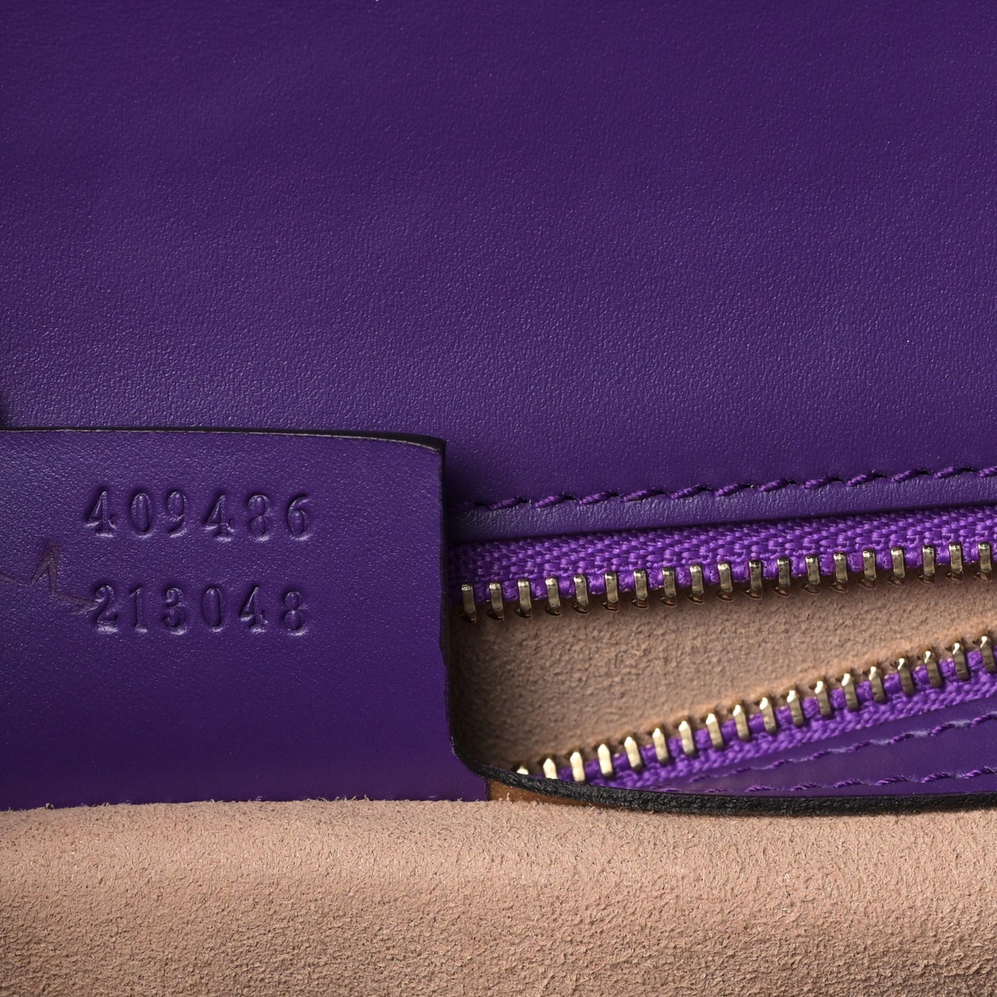 Guccissima Medium Padlock Shoulder Bag Purple