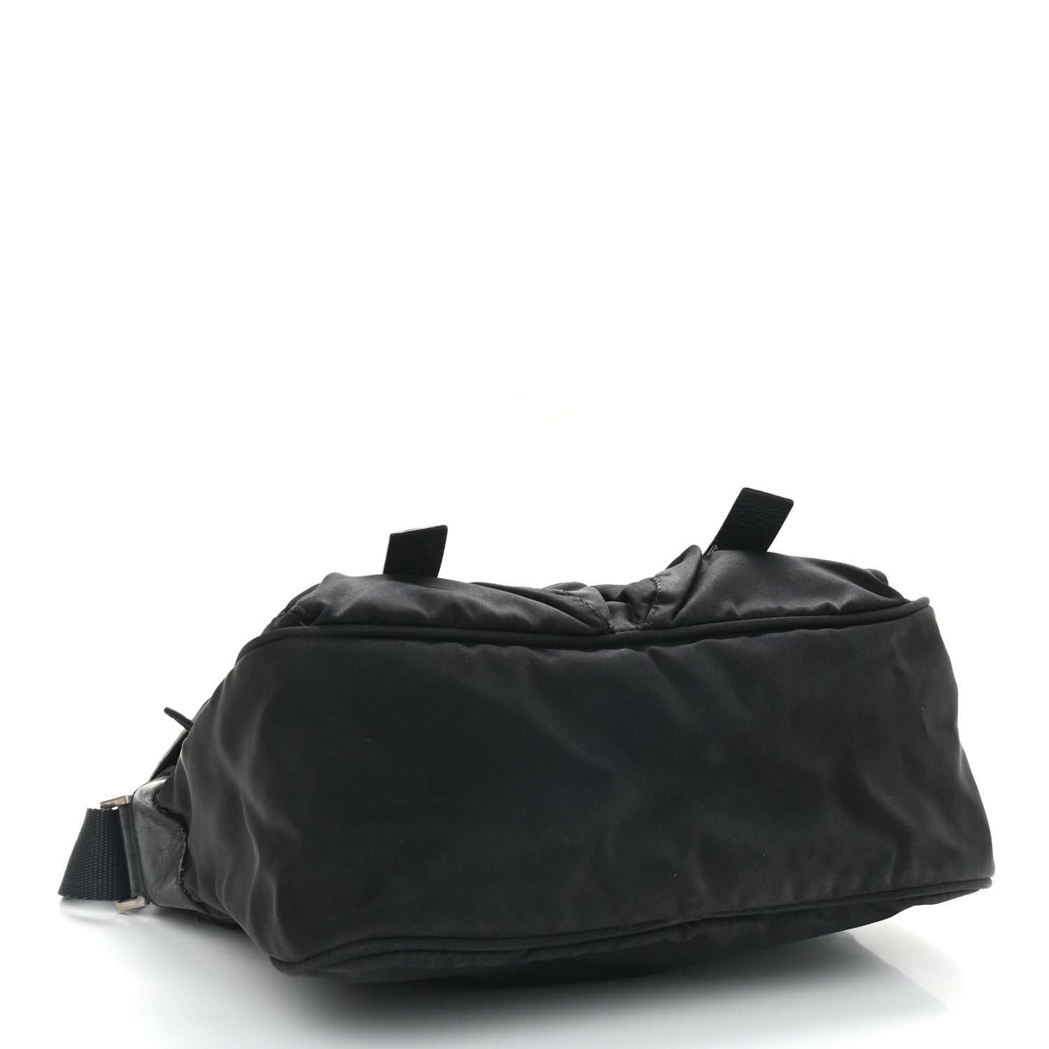 Prada Nylon Vela Messenger Bag Black 3 of 14