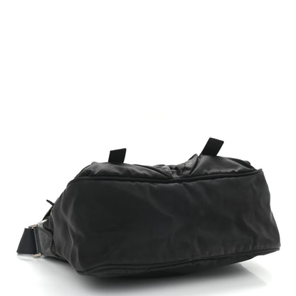 Prada Nylon Vela Messenger Bag Black 3 of 14
