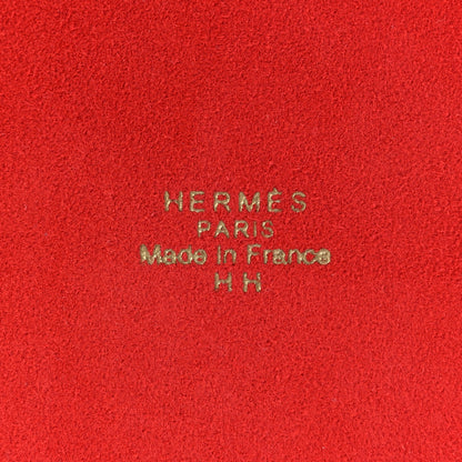 Hermes Porcelain Sellier Change Tray Rouge Or 4 of 4