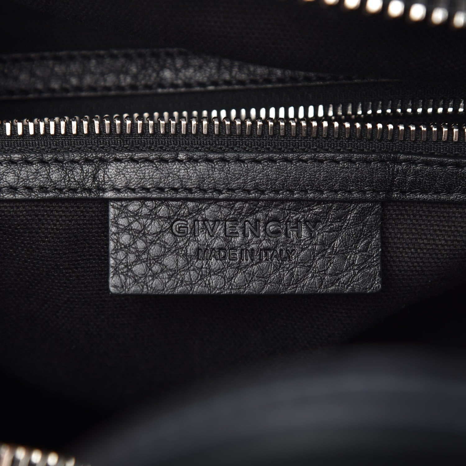 Givenchy Waxy Grained Calfskin Medium Nightingale Black 6 of 10