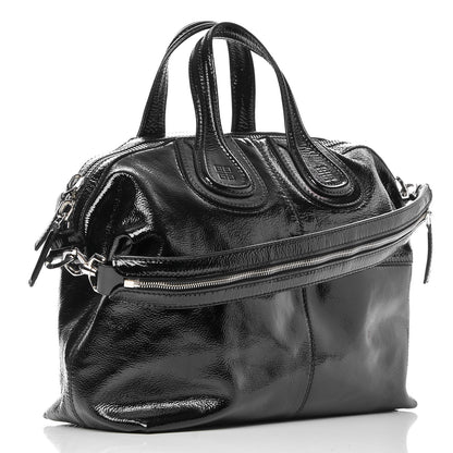 Givenchy Crinkled Patent Medium Nightingale Black 3 of 7