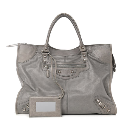 Balenciaga Agneau Giant 12 Silver Hardware Monday Gris Pyrite 1 of 9