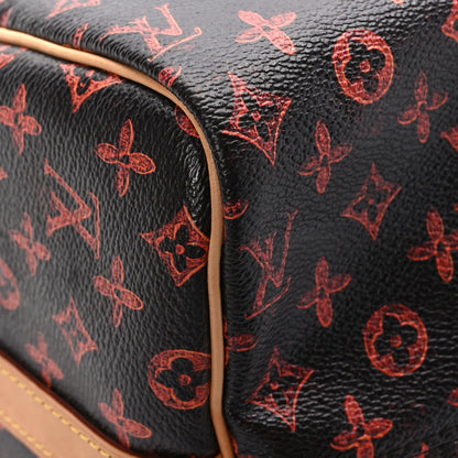 Louis Vuitton Catogram Speedy Bandouliere 30 Marron 8 of 11